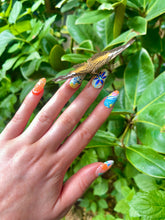 Load image into Gallery viewer, Lisbon - Mix Match Luxury Press On Nail Set - Portuguese tiles fruit matte sangria