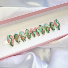 Load image into Gallery viewer, Seafoam - Luxury Press On Nails