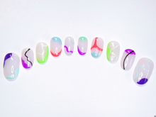 Load image into Gallery viewer, Abstract Mix Match Luxury Press On Nails