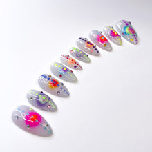 Load image into Gallery viewer, Orbital - Luxury Press On Nail Set - Super Deluxe Nail art Collection 003