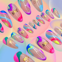 Load image into Gallery viewer, Helter Skelter - Luxury Press On Nails Deluxe Collection 015