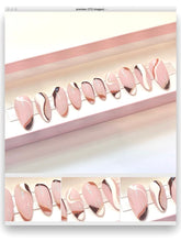 Load image into Gallery viewer, Mocha Swirls Luxury Press On Nails
