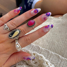 Load image into Gallery viewer, Interstellar - Colour Changing Thermochromatic -  Luxury Press On Nail Set - Super Deluxe Nail art Collection