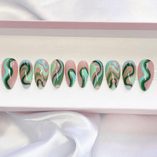 Load image into Gallery viewer, Seafoam - Luxury Press On Nails