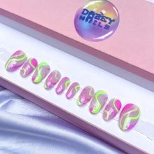 Load image into Gallery viewer, Pink Lime - Luxury Press On Nails - Deluxe Collection 012