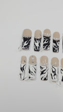 Load and play video in Gallery viewer, Tribal Pearl - 3D Luxury Press On Nail Set - Super Deluxe Nail art Collection 006