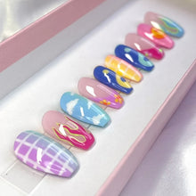 Load image into Gallery viewer, Pick n Mix Luxury Press On Nails - Deluxe Collection 019