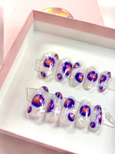 Load image into Gallery viewer, Interstellar - Colour Changing Thermochromatic -  Luxury Press On Nail Set - Super Deluxe Nail art Collection