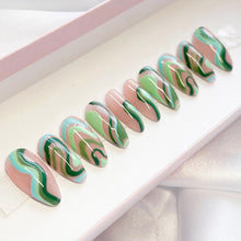 Load image into Gallery viewer, Seafoam - Luxury Press On Nails