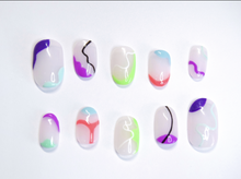 Load image into Gallery viewer, Abstract Mix Match Luxury Press On Nails