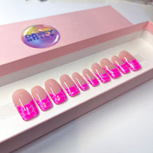 Load image into Gallery viewer, Bubblegum Croc - Luxury Press-On Nails / Colourpop Collection