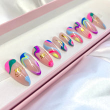 Load image into Gallery viewer, Helter Skelter - Luxury Press On Nails Deluxe Collection 015