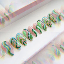 Load image into Gallery viewer, Seafoam - Luxury Press On Nails