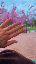 Load image into Gallery viewer, Pink Lime - Luxury Press On Nails - Deluxe Collection 012