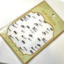 Load image into Gallery viewer, Nike Monochrome Nail Stickers