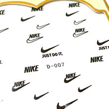 Load image into Gallery viewer, Nike Monochrome Nail Stickers