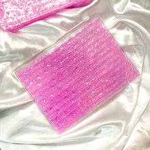 Load image into Gallery viewer, Pink Bubblewrap Heart Resealable Pouch (Add-On Purchase Only)