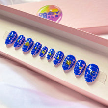 Load image into Gallery viewer, Blue Lagoon - Luxury Press On Nail Set - Colourpop Collection