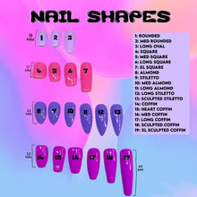 Load image into Gallery viewer, LILAC HOLO - Luxury Press On Nail Set - Classics Collection 001
