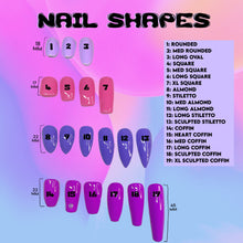 Load image into Gallery viewer, Mix n Match Ghost Nails Luxury Press-On Nails - Colourpop Collection
