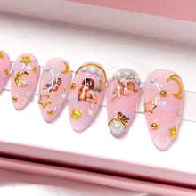 Load image into Gallery viewer, Angels Delight - Luxury Press On Nails - Deluxe Collection 002
