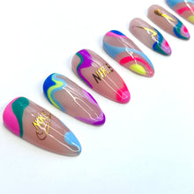 Load image into Gallery viewer, Helter Skelter - Luxury Press On Nails Deluxe Collection 015
