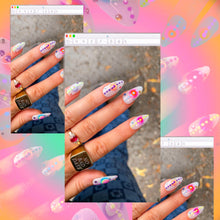 Load image into Gallery viewer, Orbital - Luxury Press On Nail Set - Super Deluxe Nail art Collection 003
