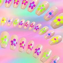 Load image into Gallery viewer, Oops-a-Daisy - Luxury Press On Nails - Colourpop Collection 011
