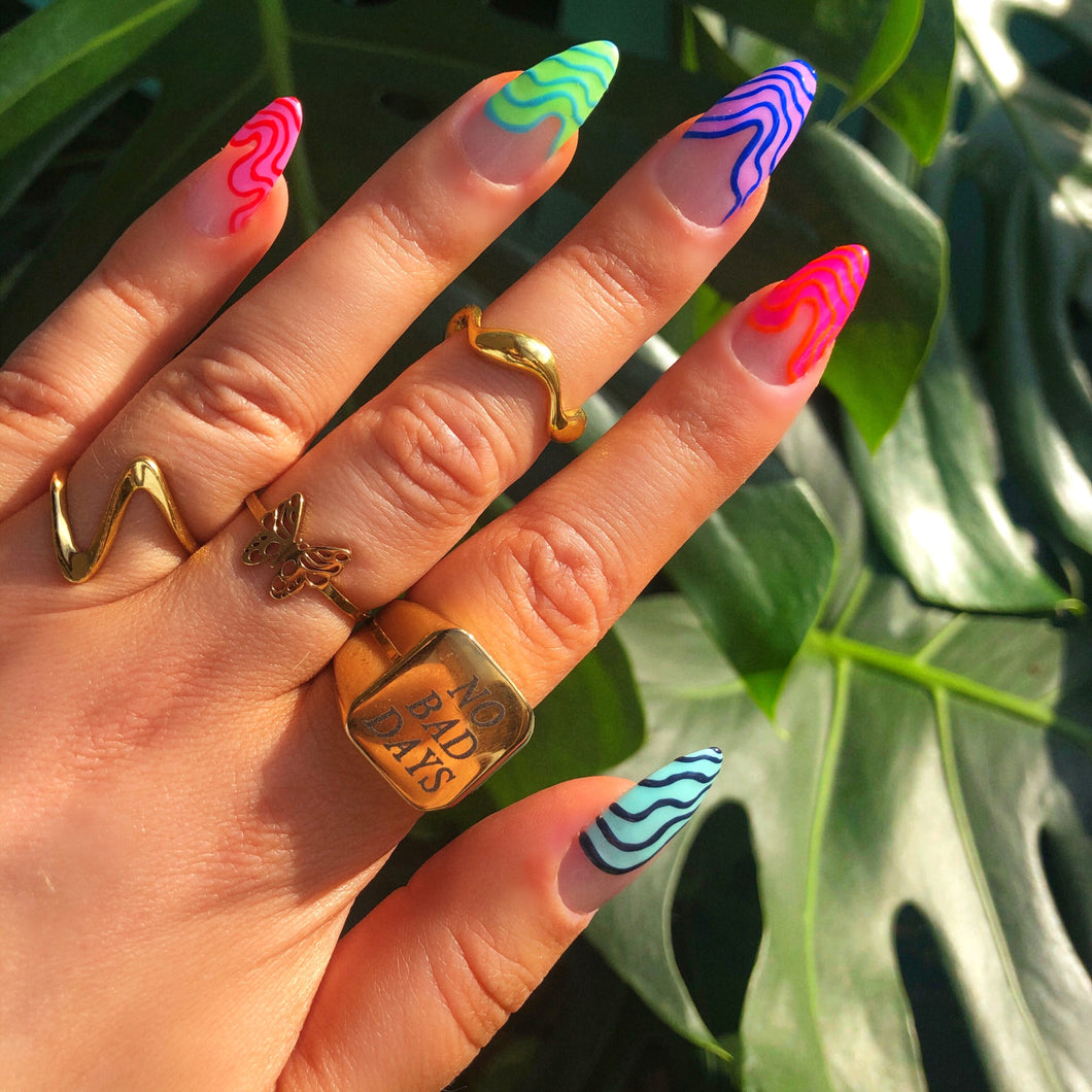 Tutti Frutti - Luxury Press-On Nails / Deluxe Collection 008