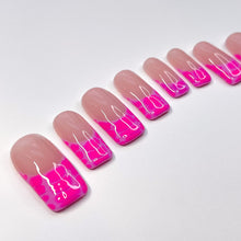 Load image into Gallery viewer, Bubblegum Croc - Luxury Press-On Nails / Colourpop Collection
