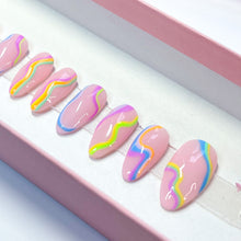 Load image into Gallery viewer, Spring Smoothie - Luxury Press On Nails
