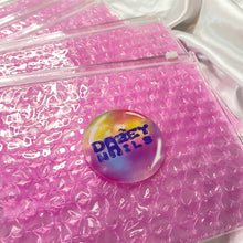 Load image into Gallery viewer, Pink Bubblewrap Heart Resealable Pouch (Add-On Purchase Only)
